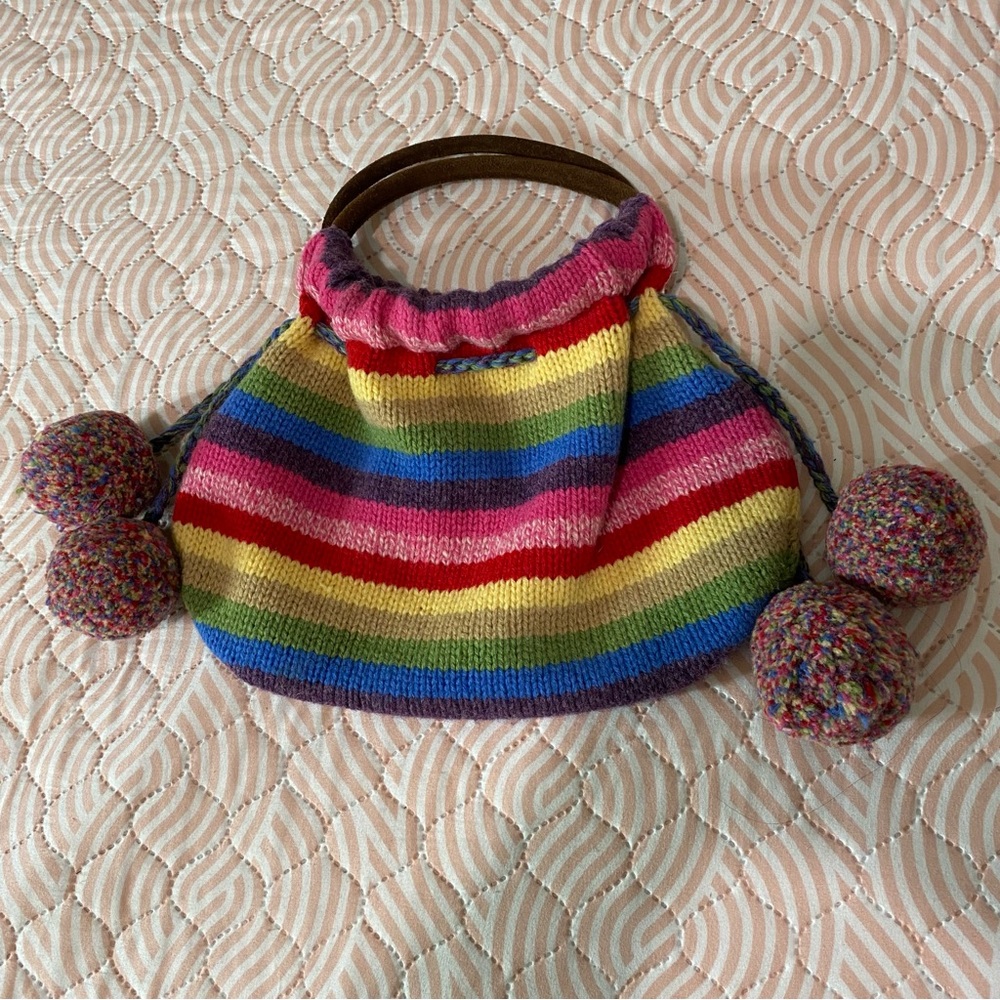 GAP rainbow knitted bag - Picture 2 of 9